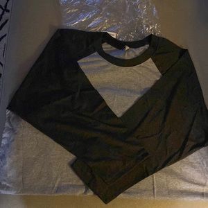 3/4 sleeve baseball style tee